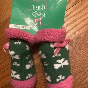 Irish Baby infant girl socks